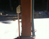 Custom copper stand for natural gas BBQ outlet